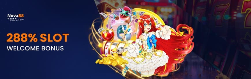 288% Slots Welcome Bonus